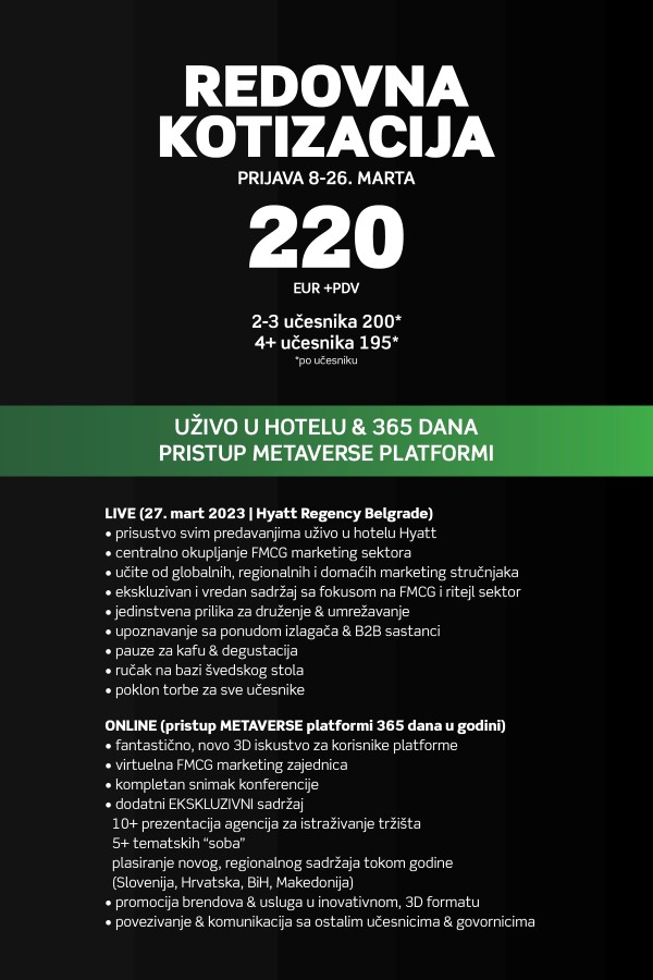 Redovna Kotizacija Cenovnik
